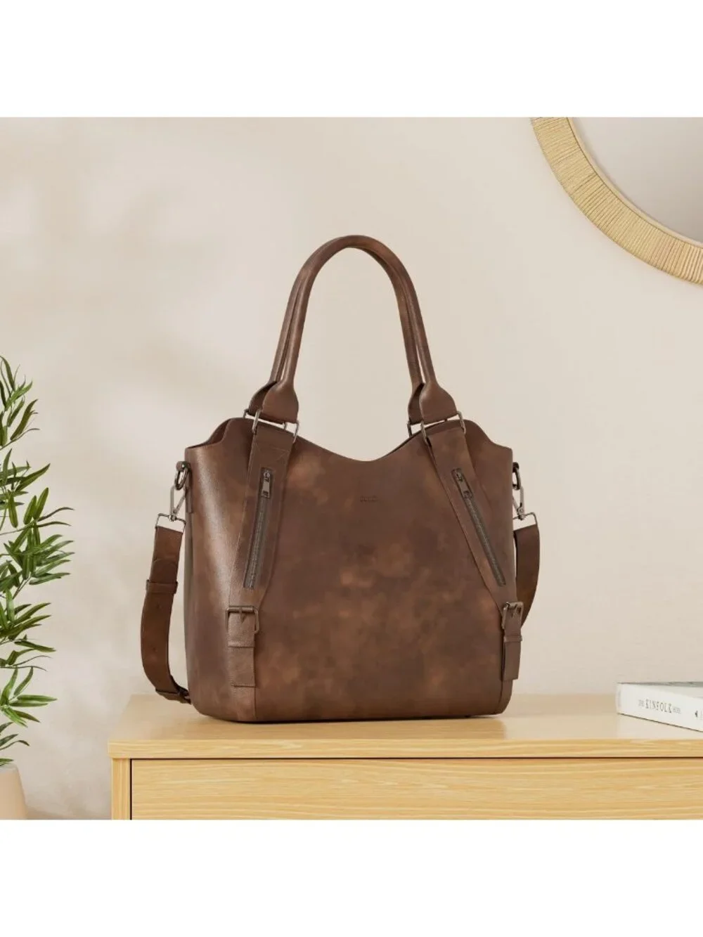 Spacious Hobo Handbag for Women | Stylish Large Purse with Multiple Pockets